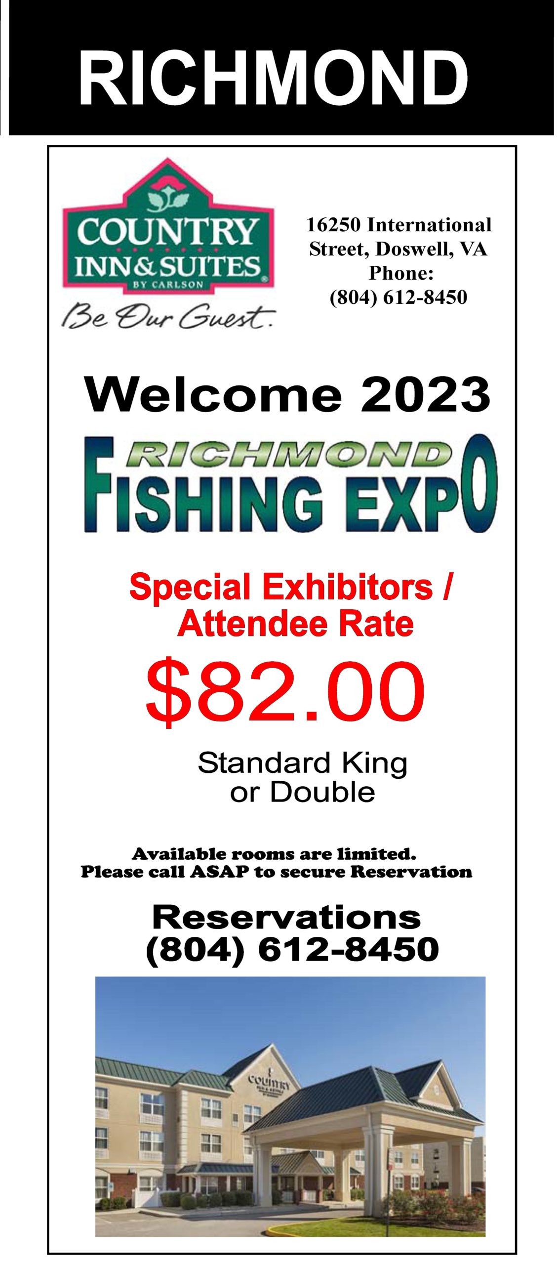 Hotel Richmond Fishing Expo